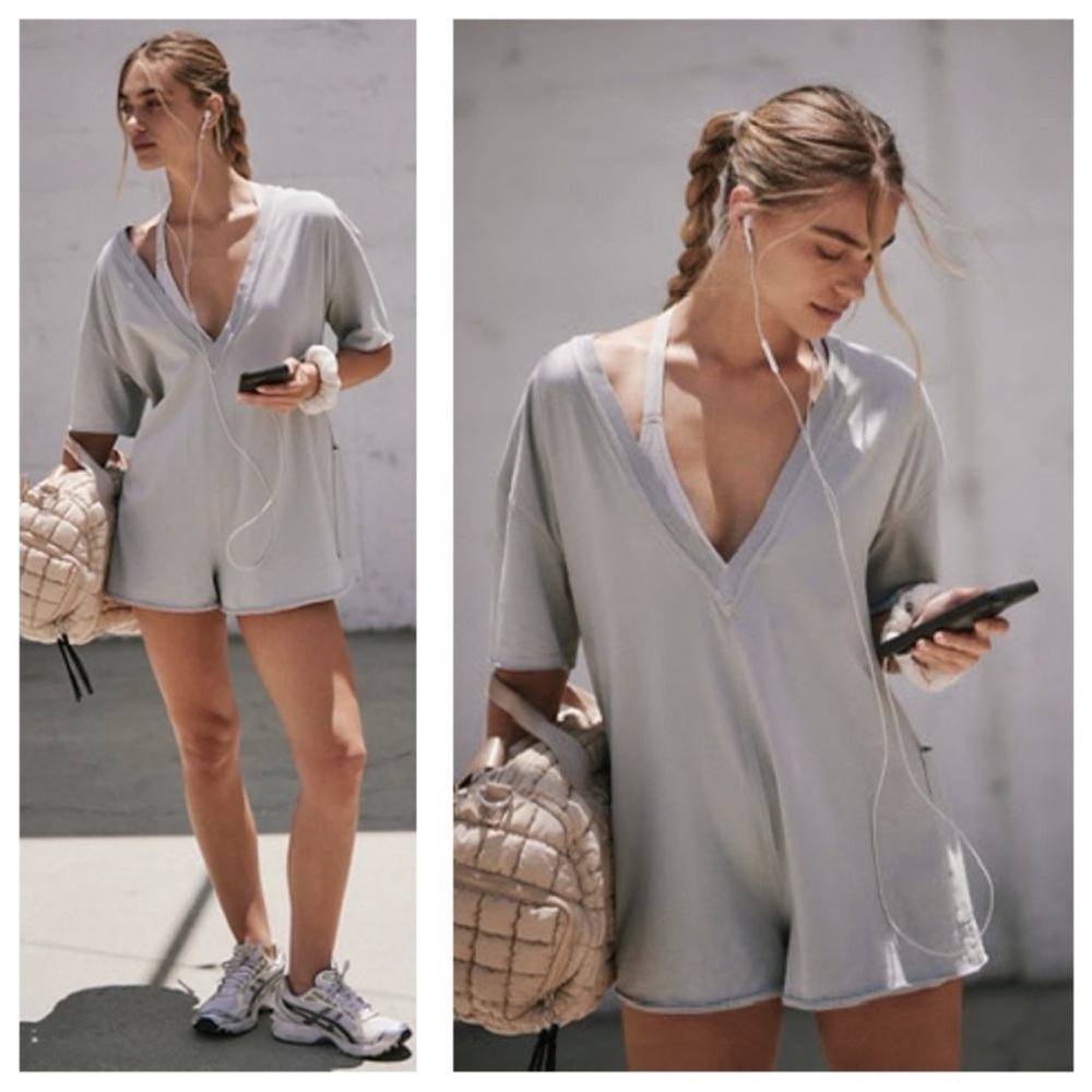 NWOT Free People Hot Shot Romper